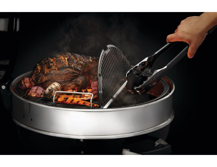 Grill węglowy 22" PRO Charcoal Kettle Cart czarny + zestaw (komin do rozpalania #67802, węgiel drzewny 3 kg #67107, podpałka 100 szt. #67052) - 12